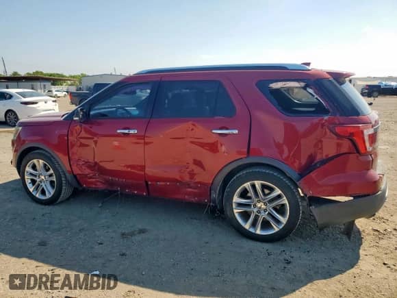 2017 Ford Explorer Limited z VIN 1FM5K7FHXHGB70242, wystawiony jako Copart lot #67042825 z przebiegiem 146 044 mil mil oraz Szkoda całkowita • Salvage title. Historia ofert i sprzedaży dostępna na DreamBid. Obrazek 2.