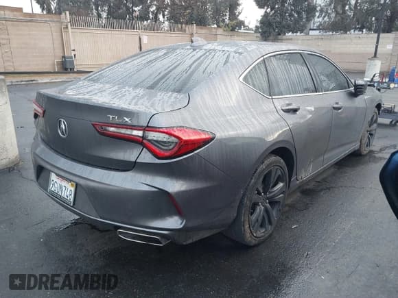 ✅ 2022 Acura TLX Technology • VIN: 19UUB5F46NA003037 • Lot: 41734924. Listed on IAAI with 25,096 mi. Free auction sales archive from the USA and detailed vehicle history report at DreamBid. Image 4.