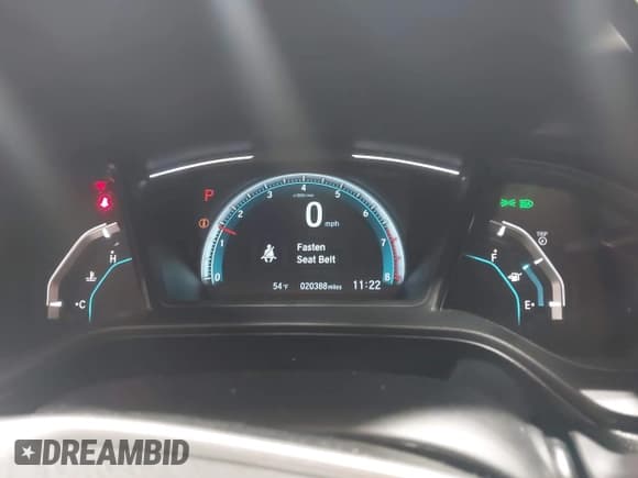 ✅ 2021 Honda Civic LX • VIN: 2HGFC2F64MH550023 • Lot: 43564094. Listed on IAAI with 20,388 mi. Free auction sales archive from the USA and detailed vehicle history report at DreamBid. Image 7.