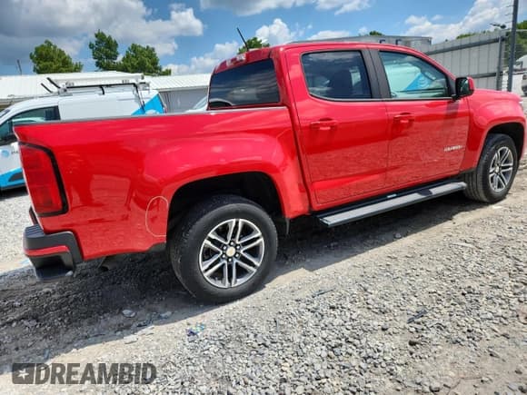 ✅ 2020 Chevrolet Colorado 2WD Work Truck • VIN: 1GCGSBEA4L1204935 • Lot: 68462395. Wystawiony na Copart z przebiegiem 53 248 mil. Bezpłatny archiwum sprzedaży aukcyjnych z USA i szczegółowy raport historii pojazdu na DreamBid. Zdjęcie 3.