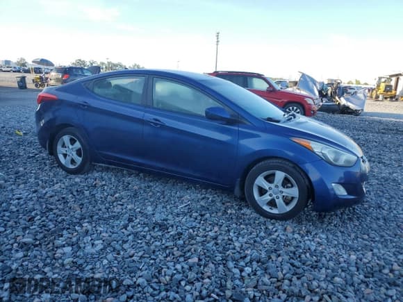 ✅ 2013 Hyundai Elantra Limited • VIN: KMHDH4AE5DU810956 • Lot: 68544055. Listed on Copart with 153,386 mi. Free auction sales archive from the USA and detailed vehicle history report at DreamBid. Image 4.