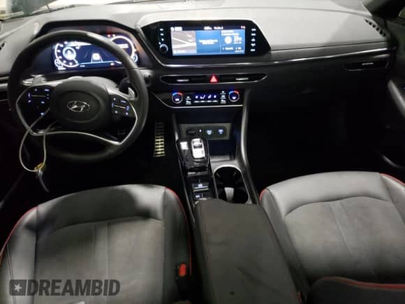 2021 Hyundai Sonata SEL Plus z VIN 5NPEJ4J20MH087286, wystawiony jako Copart lot #69870122 z przebiegiem 17 216 mil mil oraz . Historia ofert i sprzedaży dostępna na DreamBid. Obrazek 8.