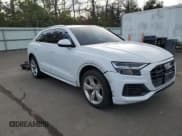 ✅ 2020 Audi Q8 Premium Plus • VIN: WA1BVAF1XLD000613 • Лот: 82378565. Опубликован ранее на Copart с пробегом 45 004 миль. Бесплатный доступ к архиву аукционных продаж из США и подробный отчёт об истории автомобиля на DreamBid. Изображение 4.