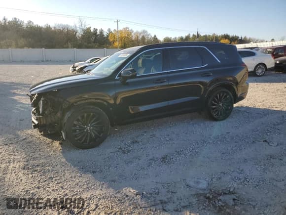 ✅ 2024 Hyundai Palisade Calligraphy • VIN: KM8R7DGE5RU681379 • Лот: 78240054. Опубликован ранее на Copart с пробегом 18 420 миль. Бесплатный доступ к архиву аукционных продаж из США и подробный отчёт об истории автомобиля на DreamBid. Изображение 1.