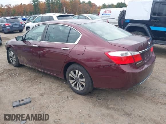 ✅ 2013 Honda Accord LX • VIN: 1HGCR2F30DA048499 • Lot: 43534517. Wystawiony na IAAI z przebiegiem 166 566 mil. Bezpłatny archiwum sprzedaży aukcyjnych z USA i szczegółowy raport historii pojazdu na DreamBid. Zdjęcie 3.