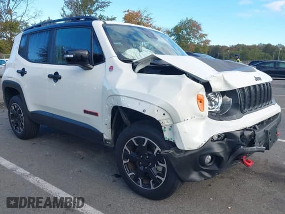 ✅ 2023 Jeep Renegade Trailhawk • VIN: ZACNJDC15PPP55001 • Lot: 43420168. Wystawiony na IAAI z przebiegiem 16 640 mil. Bezpłatny archiwum sprzedaży aukcyjnych z USA i szczegółowy raport historii pojazdu na DreamBid. Zdjęcie 1.