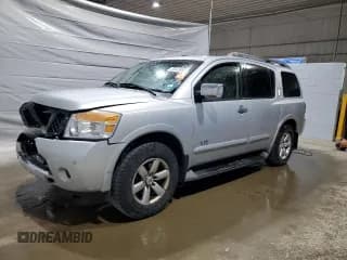 ✅ 2008 Nissan Armada SE • VIN: 5N1AA08C48N600286 • Lot: 58633665. Wystawiony na Copart z przebiegiem 165 041 mil. Bezpłatny archiwum sprzedaży aukcyjnych z USA i szczegółowy raport historii pojazdu na DreamBid. Zdjęcie 1.