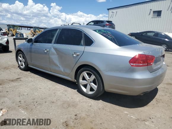 ✅ 2012 Volkswagen Passat SE • VIN: 1VWBP7A3XCC053178 • Lot: 66676215. Listed on Copart with 216,916 mi. Free auction sales archive from the USA and detailed vehicle history report at DreamBid. Image 2.
