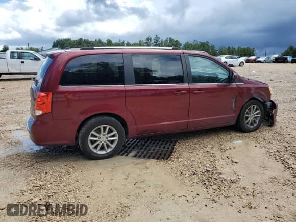2018 Dodge Grand Caravan SXT z VIN 2C4RDGCG1JR209008, wystawiony jako Copart lot #65998505 z przebiegiem 152 674 mil mil oraz Szkoda całkowita • Salvage title. Historia ofert i sprzedaży dostępna na DreamBid. Obrazek 3.