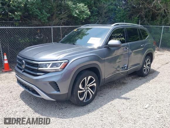 ✅ 2021 Volkswagen Atlas SEL Premium • VIN: 1V2TR2CA2MC540651 • Lot: 42486616. Listed on IAAI with 86,367 mi. Free auction sales archive from the USA and detailed vehicle history report at DreamBid. Image 2.