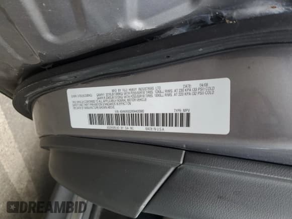 ✅ 2009 Subaru Tribeca Limited • VIN: 4S4WX93D694400980 • Lot: 72099514. Listed on Copart with 135,739 mi. Free auction sales archive from the USA and detailed vehicle history report at DreamBid. Image 13.