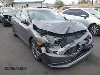 ✅ 2019 Honda Civic EX • VIN: 19XFC1F34KE208482 • Lot: 43760107. Listed on IAAI with 71,283 mi. Free auction sales archive from the USA and detailed vehicle history report at DreamBid. Image 1.