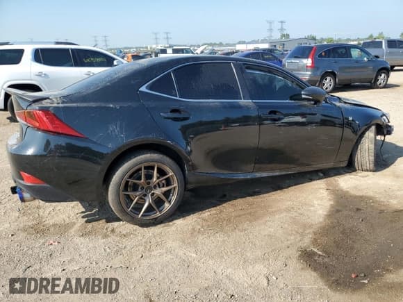 ✅ 2018 Lexus IS 300 • VIN: JTHC81D22J5029560 • Lot: 68349575. Listed on Copart with Not provided. Free auction sales archive from the USA and detailed vehicle history report at DreamBid. Image 3.