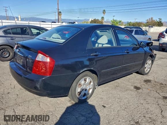 ✅ 2004 Kia Spectra LX • VIN: KNAFE121945022317 • Lot: 94691425. Listed on Copart with 173,441 mi. Free auction sales archive from the USA and detailed vehicle history report at DreamBid. Image 3.