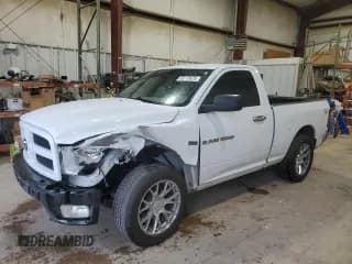 ✅ 2012 Ram 1500 Express • VIN: 3C6JD6AT5CG189658 • Lot: 63773625. Listed on Copart with 146,339 mi. Free auction sales archive from the USA and detailed vehicle history report at DreamBid. Image 1.