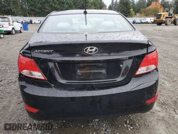 2017 Hyundai Accent SE with VIN KMHCT4AE6HU377938, listed as a Copart auction lot 89835475 with Not provided miles and Salvage title. Bid and sale history available at DreamBid. Image 6.
