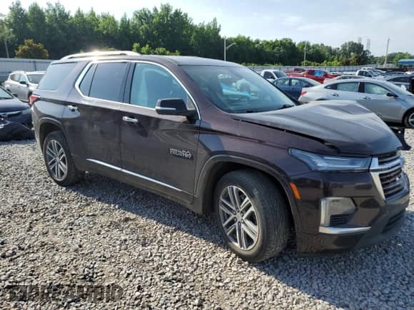 2022 Chevrolet Traverse High Country с VIN 1GNEVNKW2NJ100051, выставлен на аукционе Copart как лот 62168255 с пробегом 74 774 миль миль и Списание • Salvage title. История ставок и продаж доступна на DreamBid. Изображение 4.