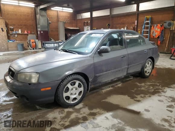 ✅ 2001 Hyundai Elantra GLS • VIN: KMHDN45DX1U103308 • Lot: 47844435. Wystawiony na Copart z przebiegiem 126 946 mil. Bezpłatny archiwum sprzedaży aukcyjnych z USA i szczegółowy raport historii pojazdu na DreamBid. Zdjęcie 1.