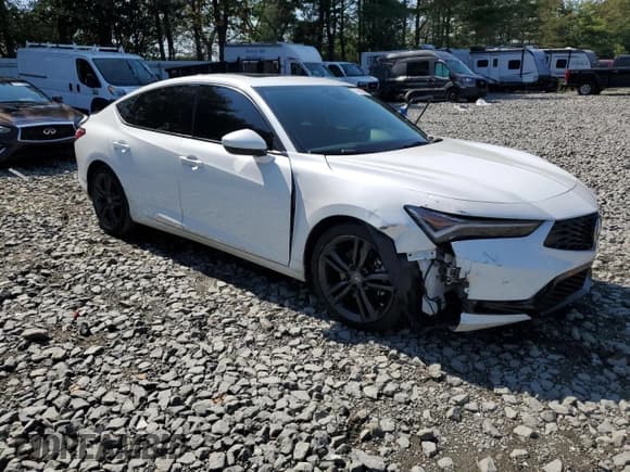 ✅ 2024 Acura Integra w/A-Spec Package • VIN: 19UDE4H33RA007557 • Lot: 71605225. Listed on Copart with 27,306 mi. Free auction sales archive from the USA and detailed vehicle history report at DreamBid. Image 4.
