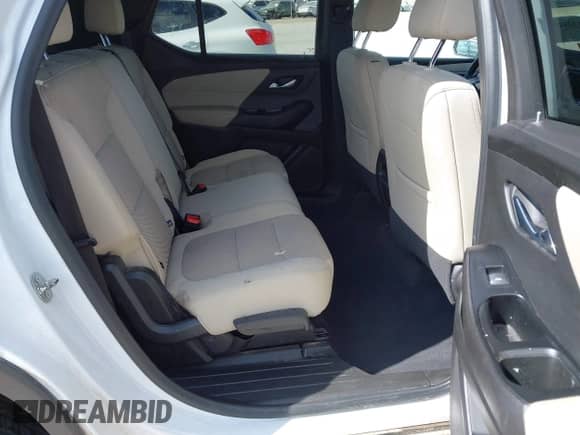 2023 Chevrolet Traverse LS z VIN 1GNERFKW4PJ266410, wystawiony jako IAAI lot #43280775 z przebiegiem 78 699 mil mil oraz . Historia ofert i sprzedaży dostępna na DreamBid. Obrazek 8.