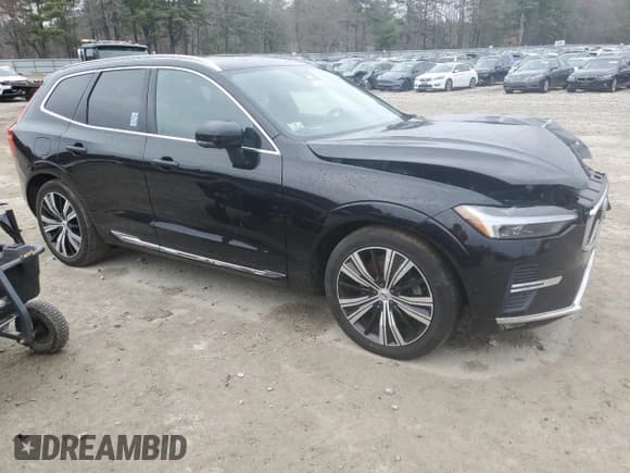 ✅ 2022 Volvo XC60 Inscription • VIN: YV4062RL6N1926280 • Lot: 53235905. Listed on Copart with 46,670 mi. Free auction sales archive from the USA and detailed vehicle history report at DreamBid. Image 4.