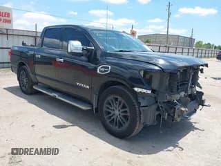 ✅ 2017 Nissan Titan Platinum Reserve • VIN: 1N6AA1E69HN507463 • Lot: 42173186. Listed on IAAI with 198,565 mi. Free auction sales archive from the USA and detailed vehicle history report at DreamBid. Image 1.