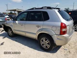2006 Hyundai Tucson GLS z VIN KM8JN12DX6U393837, wystawiony jako Copart lot #75961954 z przebiegiem 215 906 mil mil oraz Szkoda całkowita • Salvage title. Historia ofert i sprzedaży dostępna na DreamBid. Obrazek 2.