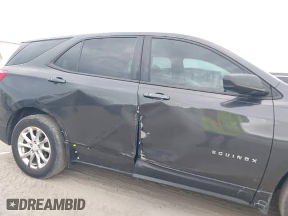 ✅ 2018 Chevrolet Equinox LS • VIN: 2GNAXHEV8J6105629 • Lot: 43307488. Listed on IAAI with 159,507 mi. Free auction sales archive from the USA and detailed vehicle history report at DreamBid. Image 20.