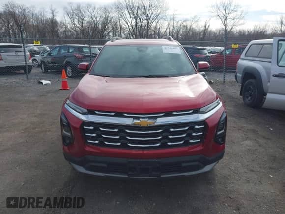 2025 Chevrolet Equinox AWD LT with VIN 3GNAXPEG9SL102134, listed as a IAAI auction lot 41792092 with 4,194 mi miles and . Bid and sale history available at DreamBid. Image 13.