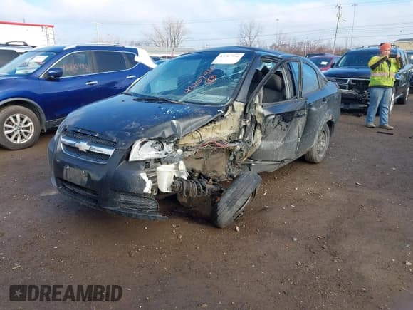 ✅ 2008 Chevrolet Aveo LS • VIN: KL1TD56678B095707 • Lot: 43707910. Listed on IAAI with Not provided. Free auction sales archive from the USA and detailed vehicle history report at DreamBid. Image 2.