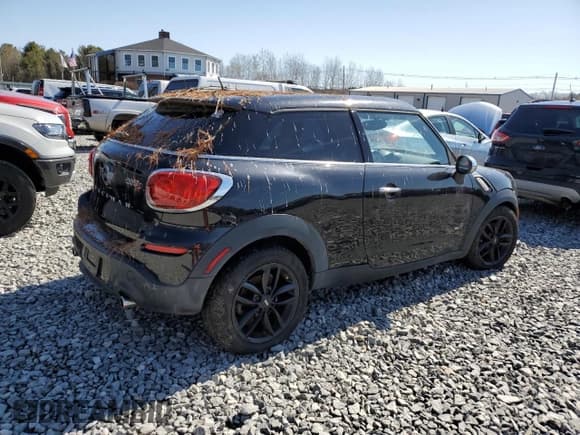✅ 2013 MINI Paceman S ALL4 • VIN: WMWSS7C59DWN52034 • Lot: 68113735. Listed on Copart with 157,489 mi. Free auction sales archive from the USA and detailed vehicle history report at DreamBid. Image 3.