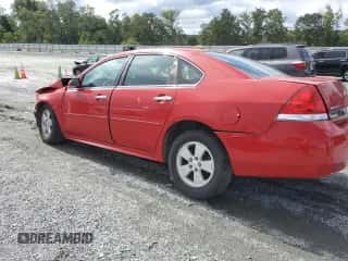 2010 Chevrolet Impala LT с VIN 2G1WB5EK1A1165601, выставлен на аукционе Copart как лот 84630975 с пробегом Не указан миль и На запчасти • Non repairable. История ставок и продаж доступна на DreamBid. Изображение 2.