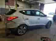 2014 Hyundai Tucson SE z VIN KM8JUCAG1EU950370, wystawiony jako Copart lot #69868005 z przebiegiem 106 258 mil mil oraz Szkoda całkowita • Salvage title. Historia ofert i sprzedaży dostępna na DreamBid. Obrazek 3.