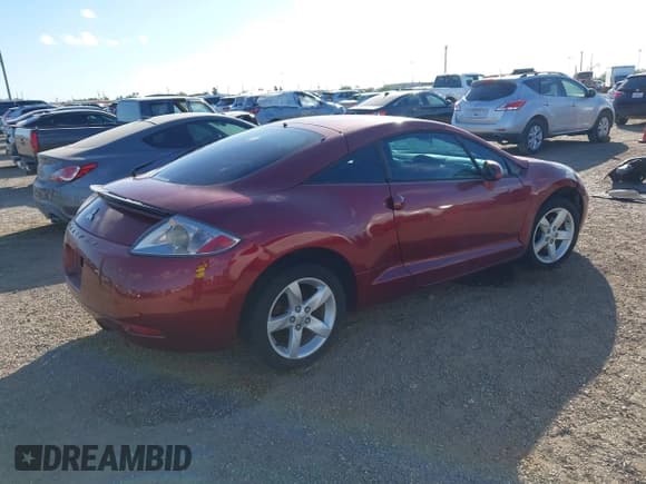 ✅ 2007 Mitsubishi Eclipse GS • VIN: 4A3AK24FX7E004995 • Lot: 43694889. Listed on IAAI with 190,798 mi. Free auction sales archive from the USA and detailed vehicle history report at DreamBid. Image 4.
