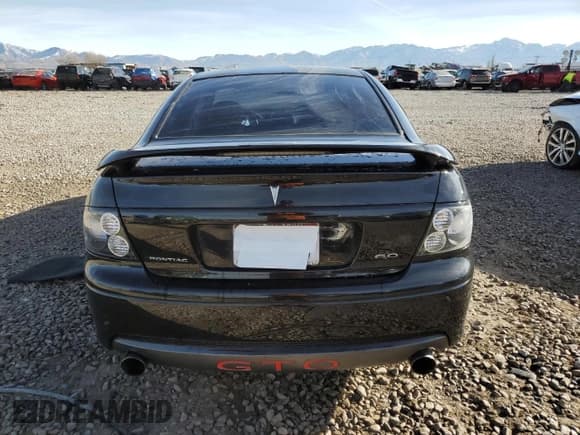 ✅ 2006 Pontiac GTO • VIN: 6G2VX12UX6L532622 • Lot: 85578594. Listed on Copart with Not provided. Free auction sales archive from the USA and detailed vehicle history report at DreamBid. Image 6.