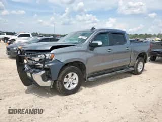 2021 Chevrolet Silverado 1500 LT z VIN 3GCPWCED3MG377689, wystawiony jako Copart lot #69581745 z przebiegiem 40 038 mil mil oraz Szkoda całkowita • Salvage title. Historia ofert i sprzedaży dostępna na DreamBid. Obrazek 1.