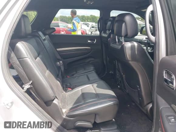 2017 Dodge Durango R/T with VIN 1C4SDJCT4HC606761, listed as a IAAI auction lot 43107117 with 87,878 mi miles and . Bid and sale history available at DreamBid. Image 8.