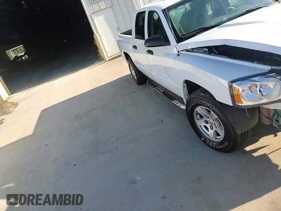 2005 Dodge Dakota SLT with VIN 1D7HE48K85S237791, listed as a Copart auction lot 73787444 with 154,958 mi miles and Salvage title. Bid and sale history available at DreamBid. Image 11.
