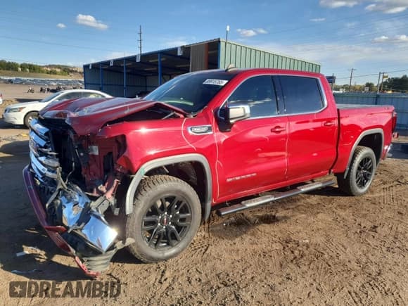✅ 2019 GMC Sierra 1500 SLE • VIN: 1GTU9BEDXKZ393602 • Лот: 89915765. Опубликован ранее на Copart с пробегом 71 062 миль. Бесплатный доступ к архиву аукционных продаж из США и подробный отчёт об истории автомобиля на DreamBid. Изображение 1.