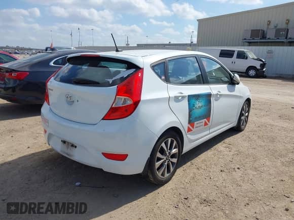 ✅ 2015 Hyundai Accent Sport • VIN: KMHCU5AE5FU201477 • Lot: 41529347. Listed on IAAI with 189,774 mi miles. Access the free auction sales archive from the USA and view a detailed vehicle history report at DreamBid. Image 4.