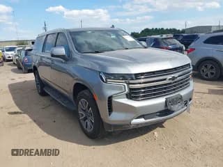 ✅ 2023 Chevrolet Suburban LT • VIN: 1GNSCCKD1PR537765 • Lot: 43311418. Listed on IAAI with 39,832 mi. Free auction sales archive from the USA and detailed vehicle history report at DreamBid. Image 1.