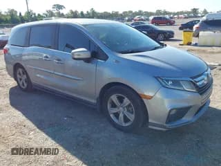 ✅ 2018 Honda Odyssey EX • VIN: 5FNRL6H53JB058138 • Lot: 43354737. Listed on IAAI with 335,370 mi. Free auction sales archive from the USA and detailed vehicle history report at DreamBid. Image 1.