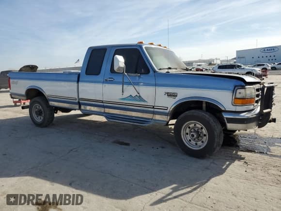 ✅ 1996 Ford F-250 • VIN: 1FTHX26F8TEA06626 • Lot: 43053205. Listed on Copart with Not provided. Free auction sales archive from the USA and detailed vehicle history report at DreamBid. Image 4.