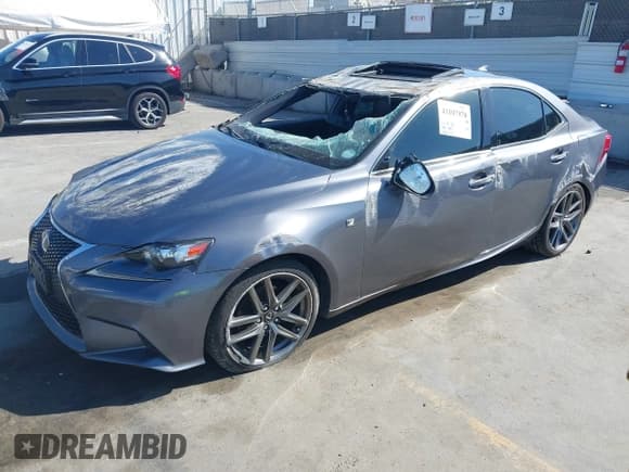 ✅ 2014 Lexus IS 250 • VIN: JTHCF1D25E5014207 • Lot: 43107970. Listed on IAAI with 136,777 mi. Free auction sales archive from the USA and detailed vehicle history report at DreamBid. Image 2.