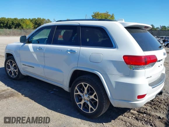✅ 2020 Jeep Grand Cherokee Overland • VIN: 1C4RJFCG4LC136022 • Lot: 43332480. Listed on IAAI with 61,238 mi. Free auction sales archive from the USA and detailed vehicle history report at DreamBid. Image 3.