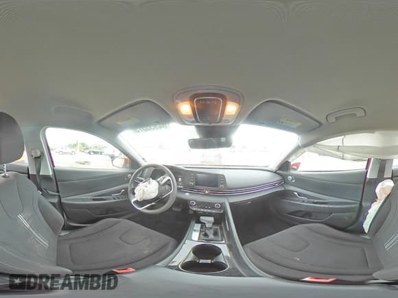 ✅ 2022 Hyundai Elantra Blue • VIN: KMHLM4AJ9NU014507 • Lot: 64955575. Listed on Copart with 16,635 mi. Free auction sales archive from the USA and detailed vehicle history report at DreamBid. Image 15.