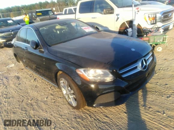 ✅ 2017 Mercedes-Benz C 300 • VIN: 55SWF4JB8HU203827 • Lot: 40967300. Listed on IAAI with 101,391 mi. Free auction sales archive from the USA and detailed vehicle history report at DreamBid. Image 1.