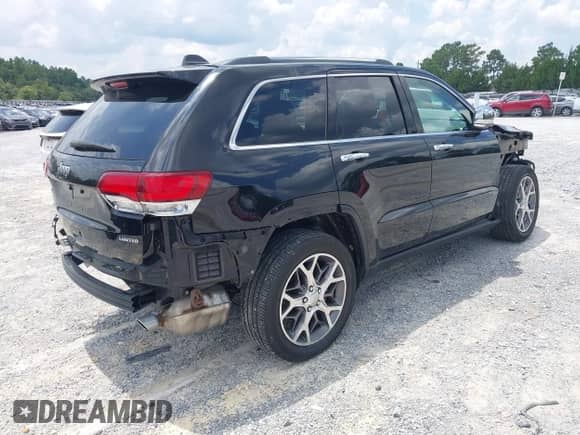 2021 Jeep Grand Cherokee 80th Anniversary with VIN 1C4RJEBG4MC570602, listed as a IAAI auction lot 42837515 with 40,796 mi miles and . Bid and sale history available at DreamBid. Image 4.