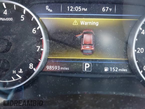 ✅ 2018 Nissan Murano SV • VIN: 5N1AZ2MHXJN141566 • Lot: 42070591. Listed on IAAI with 98,593 mi. Free auction sales archive from the USA and detailed vehicle history report at DreamBid. Image 15.