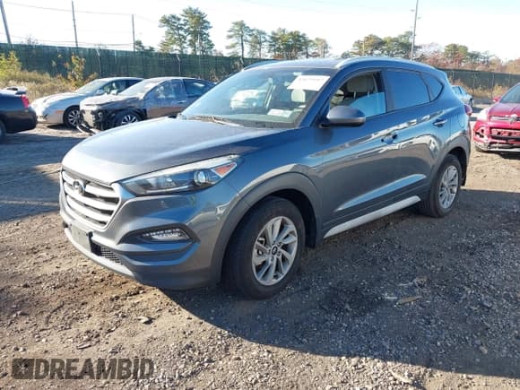 ✅ 2017 Hyundai Tucson SE • VIN: KM8J3CA46HU401504 • Лот: 43629447. Опубликован ранее на IAAI с пробегом 142 154 миль. Бесплатный доступ к архиву аукционных продаж из США и подробный отчёт об истории автомобиля на DreamBid. Изображение 2.